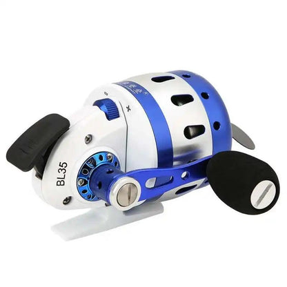 Heavy-Duty Metal Spincasting Fishing Reel for Saltwater and Freshwater Adventures - BL50 Model with 3.6:1 Gear Ratio - Wild Frontier Gear LLC