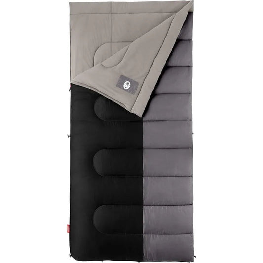 Coleman Biscayne Big & Tall 40°F Sleeping Bag, Fits Adults up to 6ft 4in Tall, No-Snag Zipper with Stuff Sack Included Wild Frontier Gear LLC