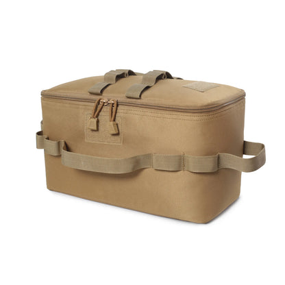 Travel Cookware Bag Camping Meal Bag Outdoor Portable Waterproof Thermal Picnic Bag Large Capacity Tableware Storage Handbag