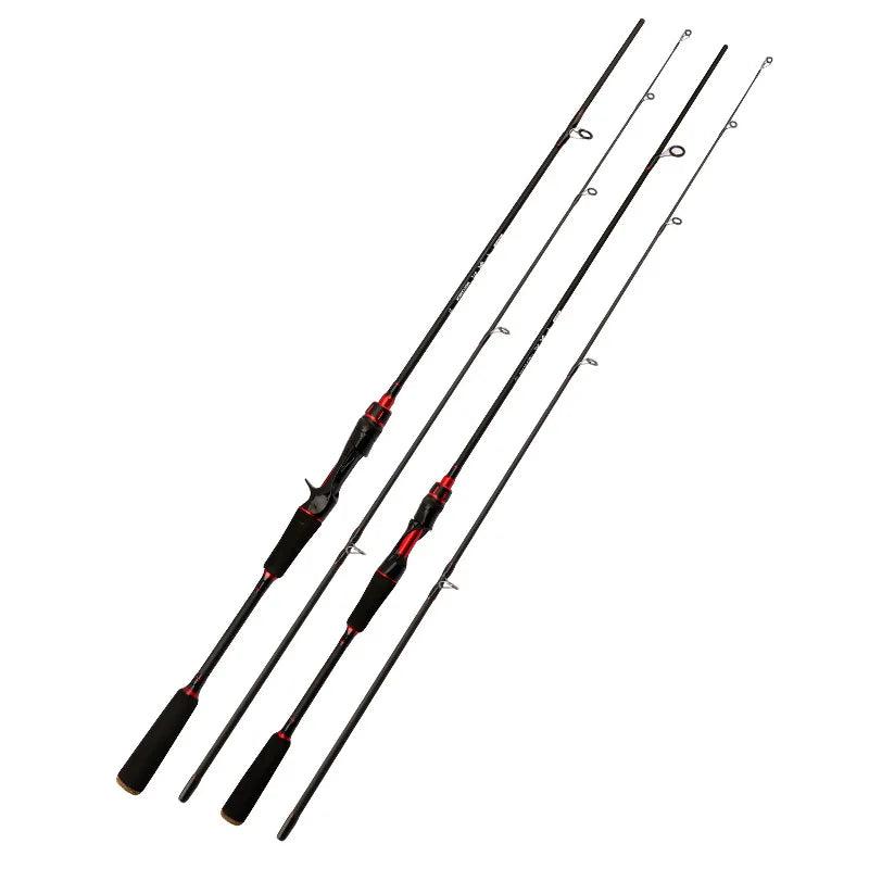 Newly 2 PCS Jigging rod 1.65M 1.8M far-cast fishing rod ultralight lure fishing rod sea pole tourist boat fishing cane - Wild Frontier Gear LLC