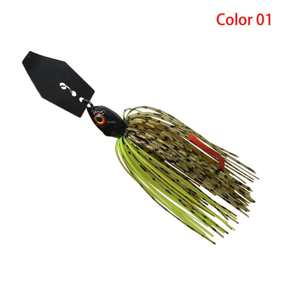 Mycena Multi-Weight Fishing Lure: Chatterbait, Spinnerbait, and Buzzbait for Bass and Pike - Wild Frontier Gear LLC
