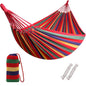 Premium Garden Hammock Portable Carry Bag Outdoor Camping Hanging Travel Swing Wild Frontier Gear LLC