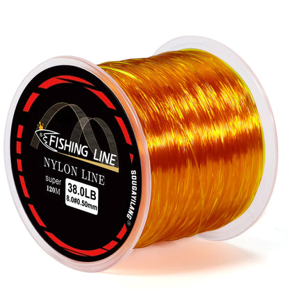 Sougayilang Nylon Fishing Line 120m Nylon Line Fluorocarbon Fishing Line for SaltWater Pesca