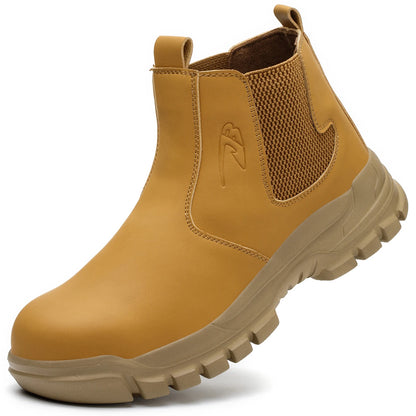Waterproof Men's Safety Work Boots Steel Toe Shoes Anti Impact And Anti-Puncture Outdoor Adventure Hiking - Wild Frontier Gear LLC