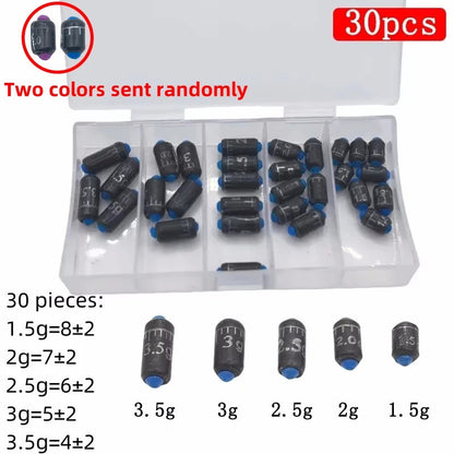 30/60 pieces scale lead table fishing lead leather scale lead fishing gear accessories wholesale Wild Frontier Gear LLC