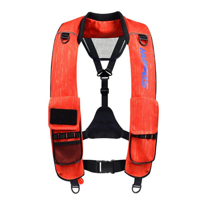 Automatic inflatable life jacket for adult swimming, water sports life jacket, automatic and manual - Wild Frontier Gear LLC