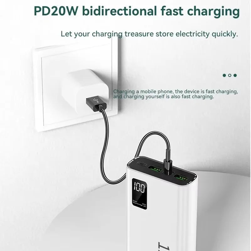 Xiaomi 120W High Capacity Power Bank 50000mAh Fast Charger Portable Battery With Digital Display Powerbank For iPhone Samsung Wild Frontier Gear LLC