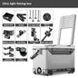 Fishing Tool Accessories Set Table Box 32L Large Capacity PP Material Insulation Live Fish Box Multifunctional Fishing Box
