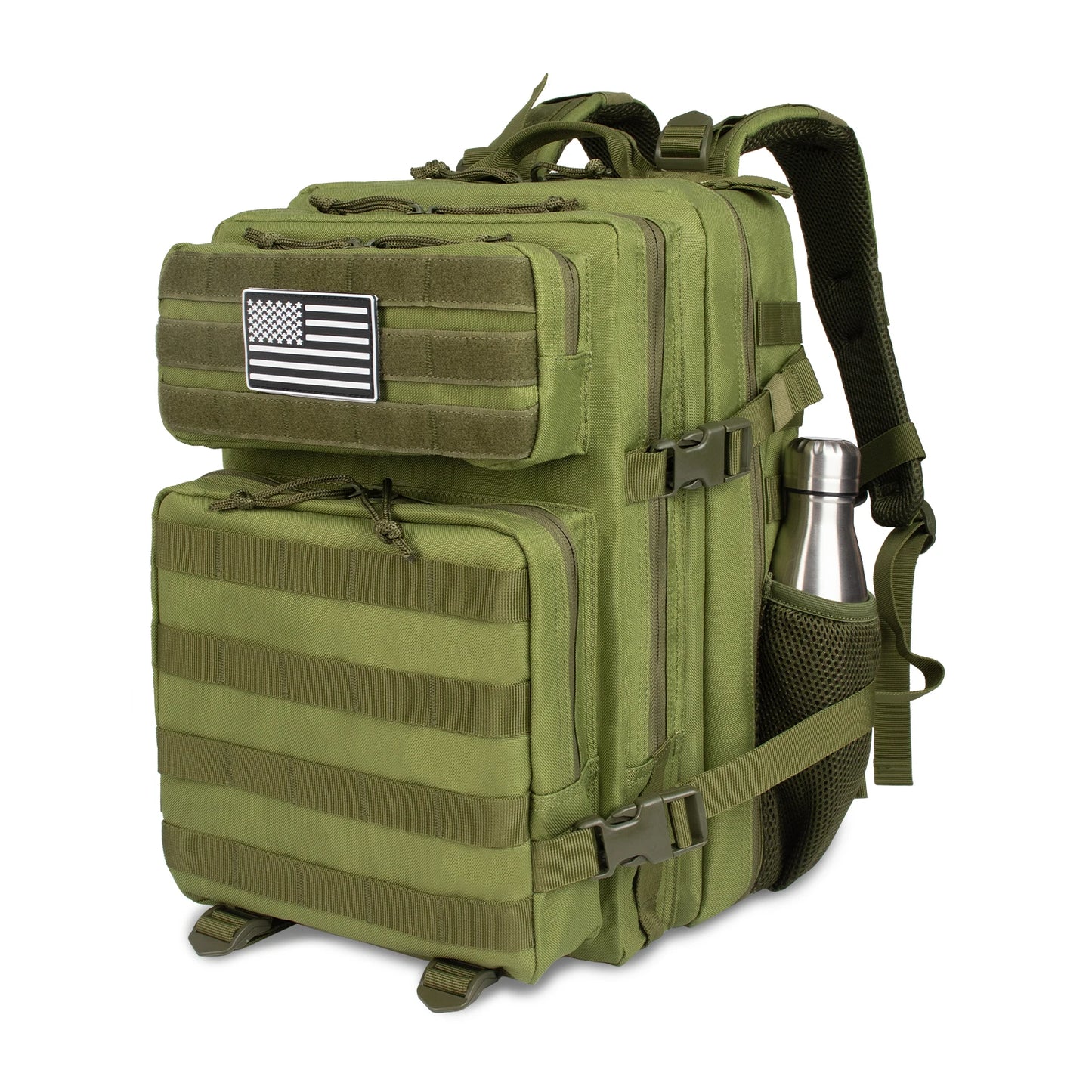 35L Hunting Rucksack Tactical Pack Backpack Waterproof Bug Out Bag Small Outdoor Hiking Camping Tactical Backpack Men's Travel