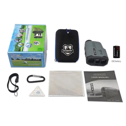 Laser Rangefinder Hunting Outdoor 1200M 650M Golf Range Finder with Flag-Lock Slope Adjusted Distance Meter Monoculars