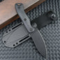2024 Style Outdoor Knife KB-19 High Hardness Sharp Straight Knives D2 Blade Wilderness Survival Pocket Knives With Scabbard
