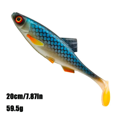 20cm/7.87in/59.5g Fishing Lures Soft Artificial Bait Lure Fishing Gear