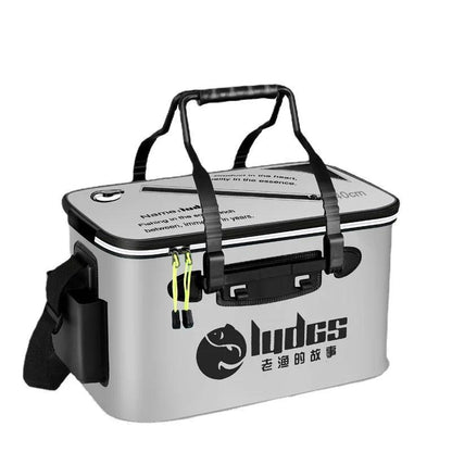 44/50cm Fishing Bucket Fishing Tackle Bag Folding EVA Live Fish Box Hand Outdoor Waterproof Camping Hiking Water Bag Storage - Wild Frontier Gear LLC