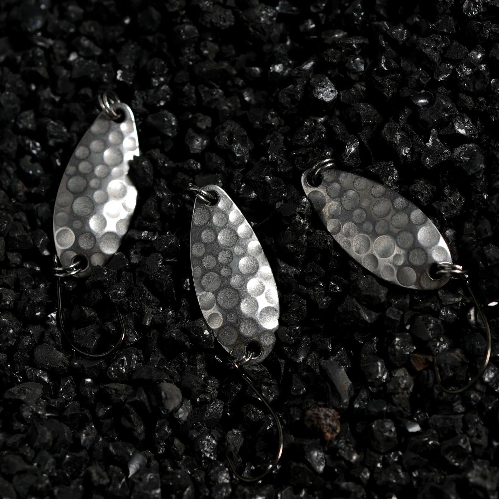 Tungsten Jig Spinner Lure for Bass and Trout Fishing - Available in 1.8g, 2.5g, 3.5g, and 5.3g - Wild Frontier Gear LLC