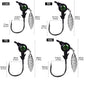 3pcs Jig Head Hook 3.5g 5g 7g 10g Fishing Hook Rotating Sequins Jig Lure Metal Spoons Hard Baits For Soft Worm Fishing Tackle