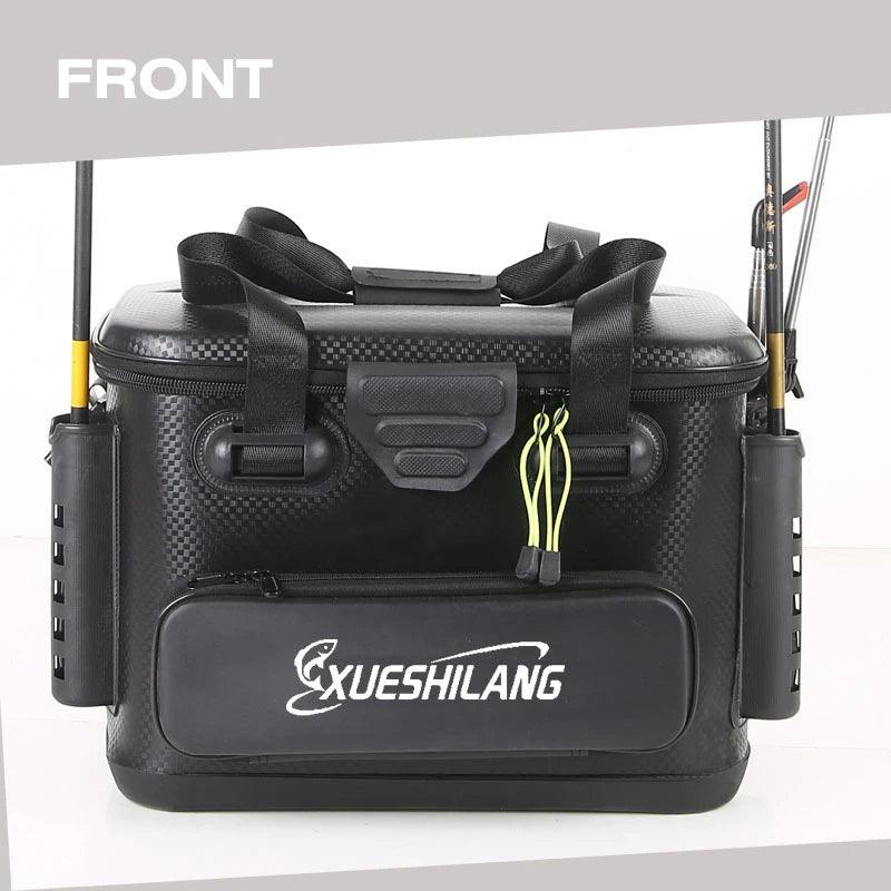 20L/28L/40L Multifunction EVA Fishing Tackle Bag Fishing Bucket Live Fish Box Outdoor Fishing Backpack with Rod Holder - Wild Frontier Gear LLC