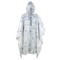 Outdoor Military Poncho 210T+PU Army War Tactical Raincoat Hunting Ghillie Suit Birdwatching Umbrella Rain Gear Home accessories