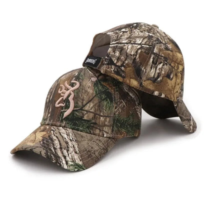 New High Quality Embroidery Camouflage Baseball Cap Men Women Outdoor Sports Jungle Hunting Hiking Fishing Adult Fashion Sun Hat