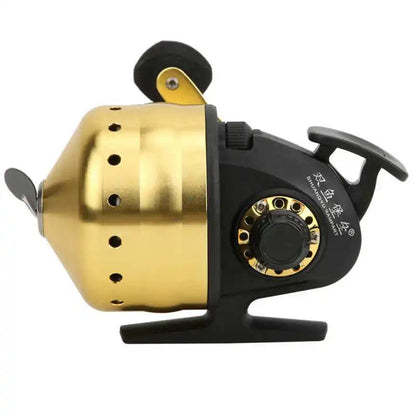 Heavy-Duty Metal Spincasting Fishing Reel for Saltwater and Freshwater Adventures - BL50 Model with 3.6:1 Gear Ratio - Wild Frontier Gear LLC