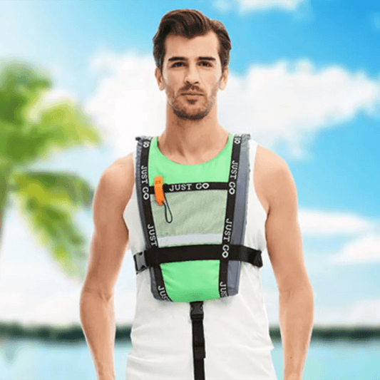 2023 New Adult life vest Boating rafting Swimming Kayaking surf paddleboard Life vest Portable water sports buoyancy vest - Wild Frontier Gear LLC