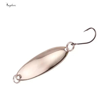 Metal Spinner Spoon Lure for Trout Fishing - 1pc Hard Bait with Sequins, 3.5g-10g - Wild Frontier Gear LLC