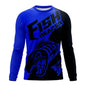2023 New Spring And Autumn Men's Long Sleeve T-shirt With Fish Pattern Printing Outdoor Fishing Essential T-shirt XS-5XL - Wild Frontier Gear LLC