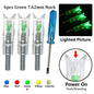 5/6pcs Archery LED Lighted Nocks Fit 7.6mm Universal Arrow Shaft Glowing Tail Carbon Crossbow Bolts Hunting Shooting Accessories - Wild Frontier Gear LLC