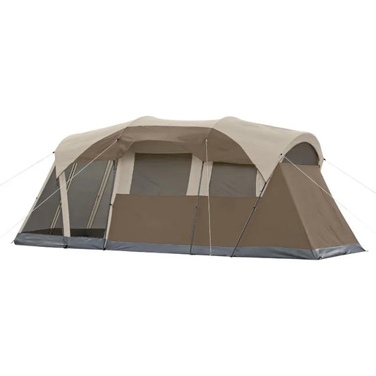 Coleman WeatherMaster Tent with Screened Porch, Weatherproof 6-Person Tent with Screen Room, Rainfly & Carry Bag Included Wild Frontier Gear LLC