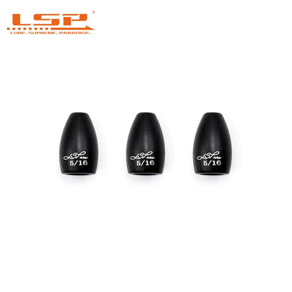 LSP Texas Rig Tungsten Sinker 1/16 - 1 Oz Bullet Bass Fishing Weight 1.8-28g Lure Accessories Fishing Goods For Winter Fishing Wild Frontier Gear LLC