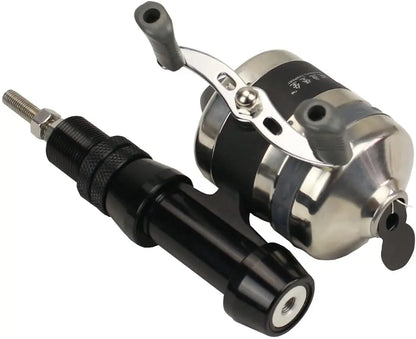 Bowfishing Reel Seat Spincast Reel with Fishing Reel Seat Gear Right and Left Hand for Recvrve Compound Bow