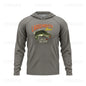 New Men Long Gear Fishing Apparel Summer Outdoor Sleeve T Shirt Fish Shirt Sun Protection Breathable Hooded Angling Clothing - Wild Frontier Gear LLC