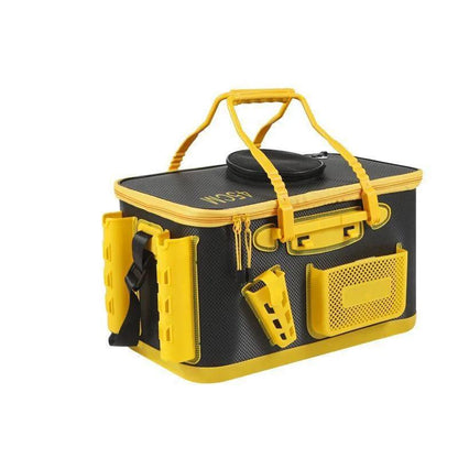 Lure Live Fish Storage Bag EVA Multifunction Rod Bait Reel Fishing Bucket For Camping Fishing Accessories Tackle Box Waterproof - Wild Frontier Gear LLC