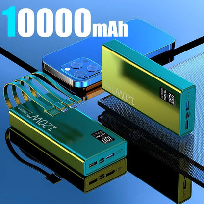 Xiaomi 50000mAh High Capacity Power Bank 4 in 1 120W Fast Charging Powerbank Portable Battery Charger For iPhone Samsung Huawei Wild Frontier Gear LLC