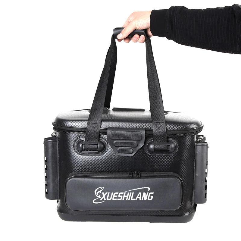 20L/28L/40L Multifunction EVA Fishing Tackle Bag Fishing Bucket Live Fish Box Outdoor Fishing Backpack with Rod Holder - Wild Frontier Gear LLC