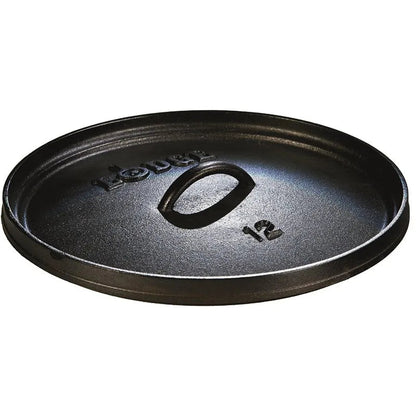 Lodge 8 Quart Pre-Seasoned Cast Iron Camp Dutch Oven with Lid - Dual Handles - Use in the Oven, on the Stove Wild Frontier Gear LLC