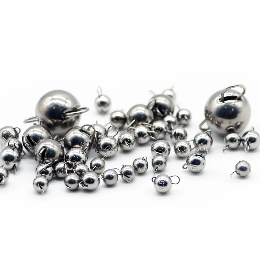 10/1PCS Fishing Tackle Tungsten Jig Cheburashka Wolfram Drop Shot Weights Sinkers TUNGSTEN CHEBURASHKA SINKER Weight Wild Frontier Gear LLC