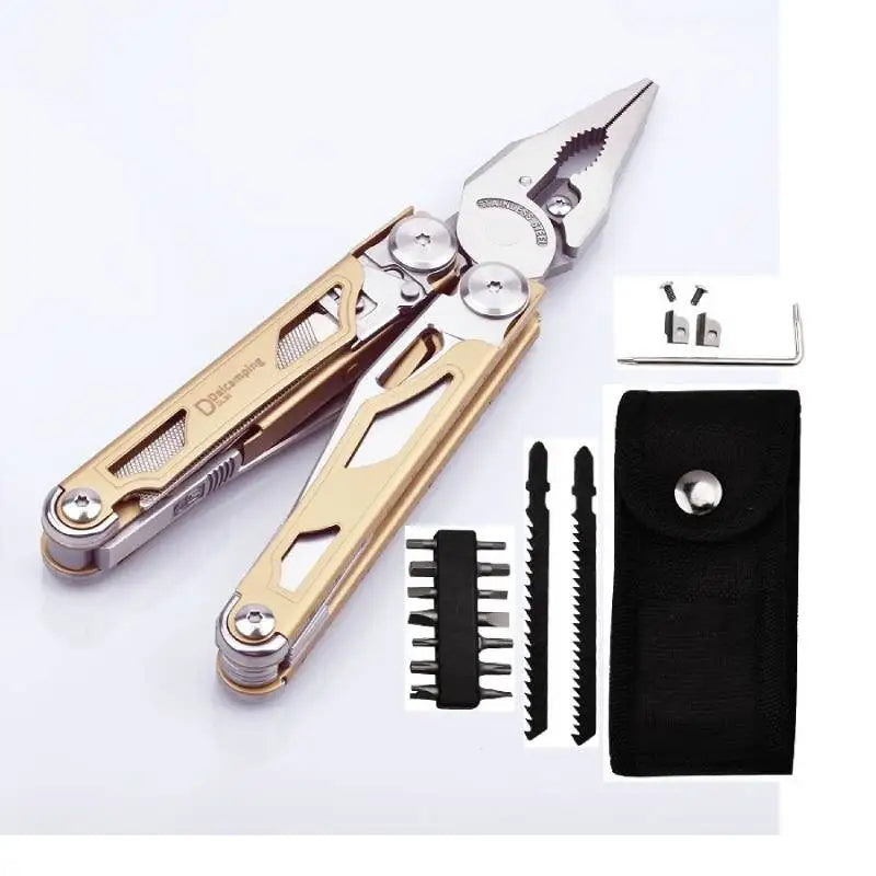 Daicamping DL30 Replaceable Part Hand Multi Tool Multi-tool Sets Cutter Multitools Survival Pliers Multifunctional Folding Knife Wild Frontier Gear LLC