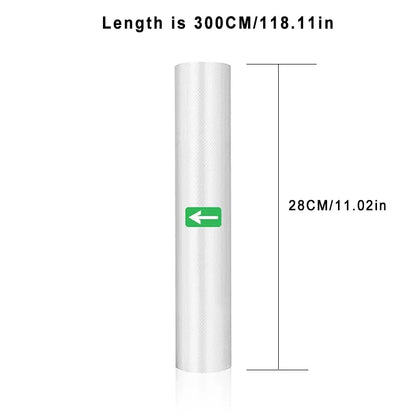 Sous Vide Roll Bags For Vacuum Packing Machine Packaging Food Storage Vacuum Bags for Vacuum Sealer length is 300CM