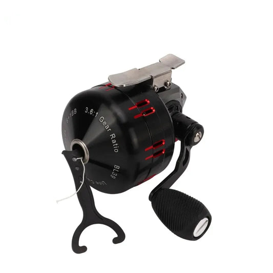 BL39 Fishing Reel Shooting Fish Reel Aluminum Alloy Metal 3.6:1 Gear Ratio Baitcasting Spool Fishing Tackle Accessories