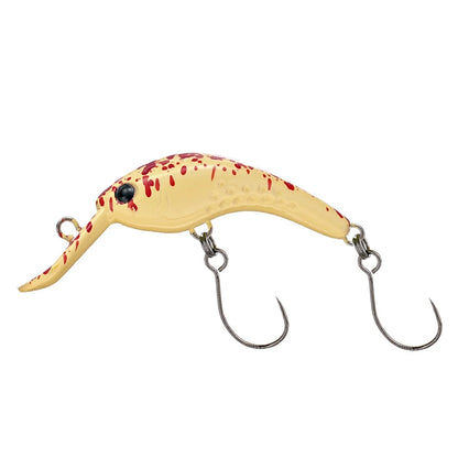 LTHTUG Area Trout Fishing Lure RUSH BELL Medium Diving Minnow 33mm 2g Floating Crankbait Noiseless Hard Artificial LW124