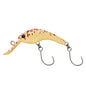 LTHTUG Area Trout Fishing Lure RUSH BELL Medium Diving Minnow 33mm 2g Floating Crankbait Noiseless Hard Artificial LW124