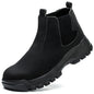 Waterproof Men's Safety Work Boots Steel Toe Shoes Anti Impact And Anti-Puncture Outdoor Adventure Hiking - Wild Frontier Gear LLC