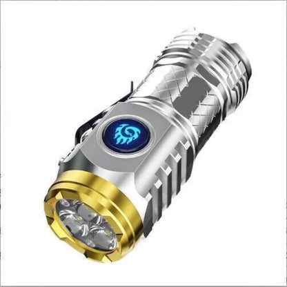 Three-Eyed Monster Mini Flashlight Flash Super Power Waterproof Outdoor Travel