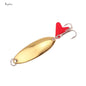 Metal Spinner Spoon Lure for Trout Fishing - 1pc Hard Bait with Sequins, 3.5g-10g - Wild Frontier Gear LLC