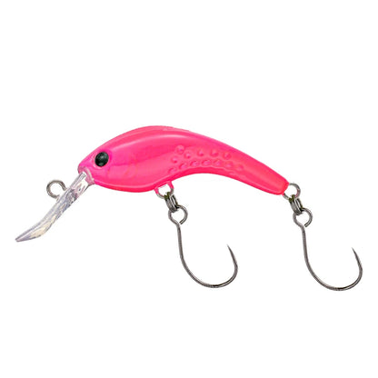 LTHTUG Area Trout Fishing Lure RUSH BELL Medium Diving Minnow 33mm 2g Floating Crankbait Noiseless Hard Artificial LW124