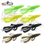 WALK FISH 8PCS Crazy Flapper Fishing Lures 90mm 3g Soft Lure Fishing Lures Soft TPR Baits Shrimp Bass Peche Gear Fishing Tackle Wild Frontier Gear LLC