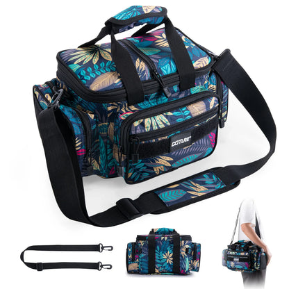Goture Fishing Tackle Bags 38*23*19cm Shoulder Bag High capacity 600D Oxford cloth Outdoor Cycling Backpack Camping Picnic Bag
