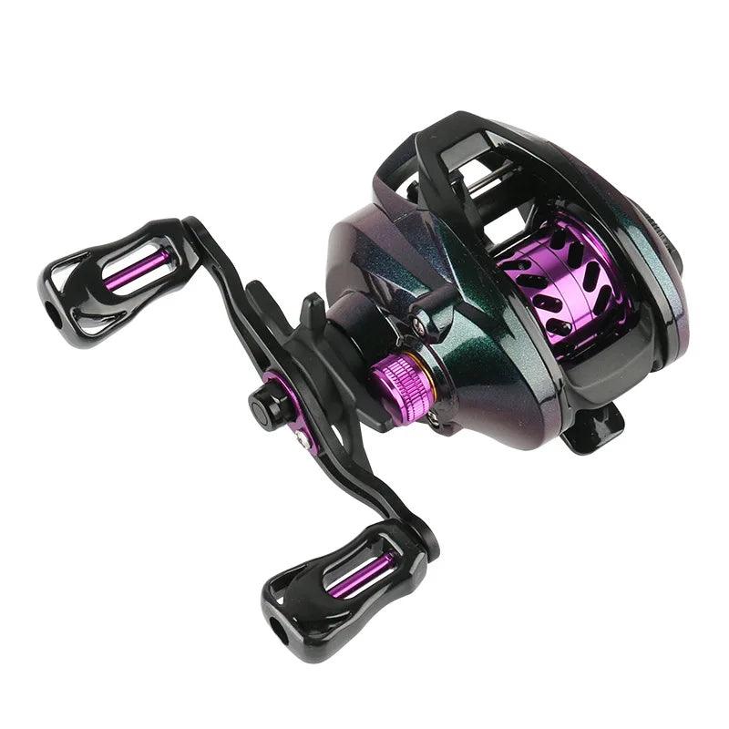DEUKIO GBS200 Lightweight Colorful Baitcasting Reel with 8KG Drag and 7.1:1 Gear Ratio - Wild Frontier Gear LLC