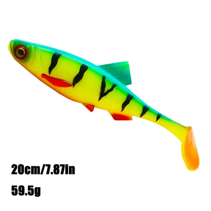 20cm/7.87in/59.5g Fishing Lures Soft Artificial Bait Lure Fishing Gear