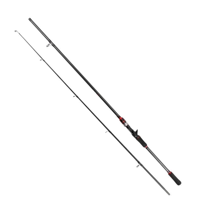 1.8m 1.65M Casting Spinning Fishing Rod Baitcasting Travel Pesca ML Lure Rods Carbon Solid Tip JIG Bait 5-25g Feeder 2 Section - Wild Frontier Gear LLC